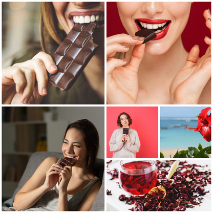 Milagro Bar - Hibiscus Flower in Dark Chocolate