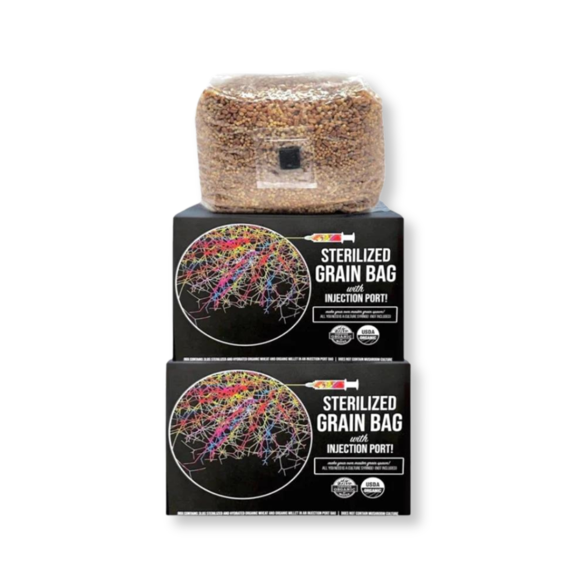 Colonized Grain (Spawn) Bags